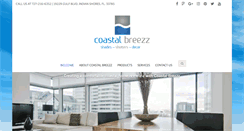 Desktop Screenshot of coastalbreezz.com